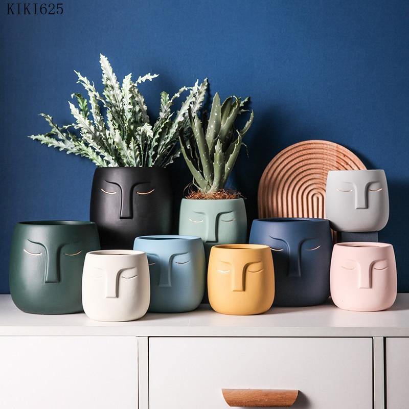 Keramisk Modern Dreaming Face Planter MILA Sverige