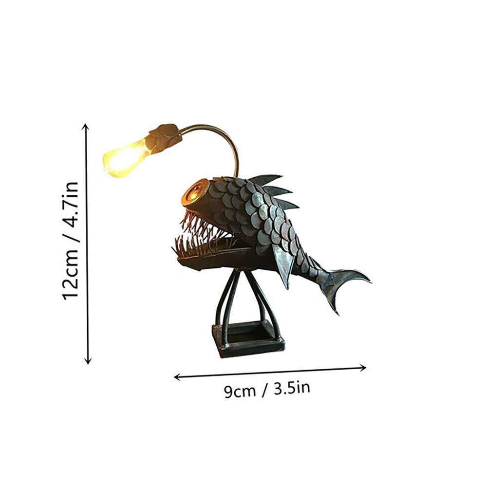 Royallure Angler Fish Lamp – USB Driven LED Nattlampa för Eccentrisk Heminredning Carvallo