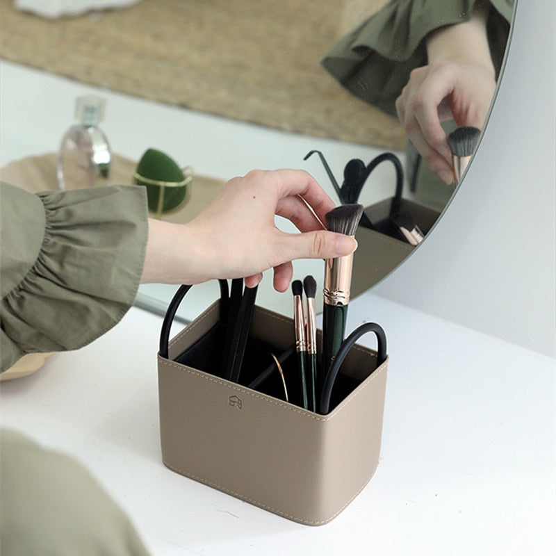 Carvallo Läder Förvaringskorg Carvallo