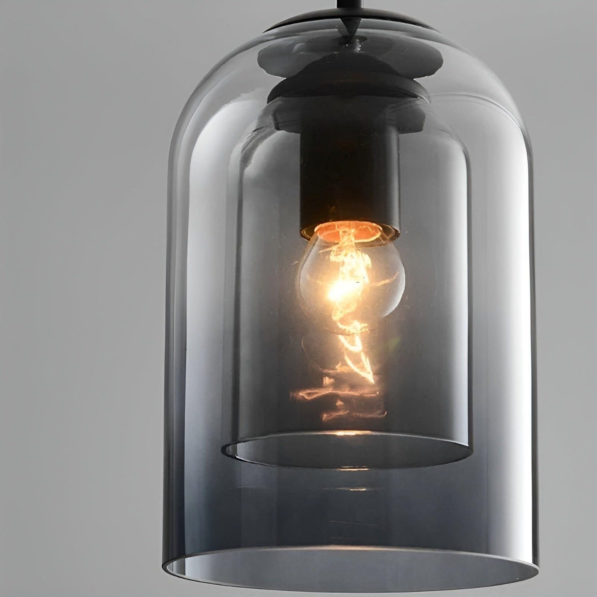 ScandiLume Light - Nordisk Postmodern Pendellampa med Dubbel Glas Carvallo