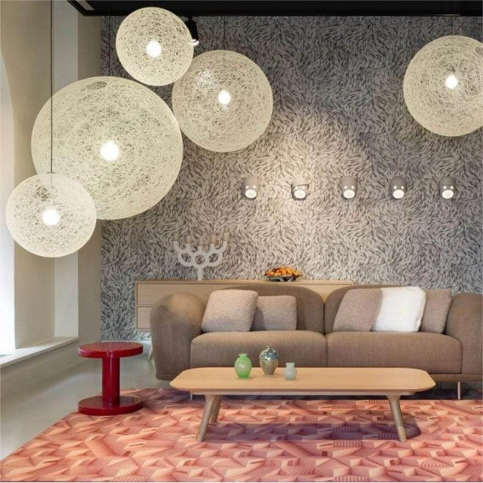 RandomGlow - Unik Slumptäckande Design Pendellampa För Moderna Interiörer Carvallo