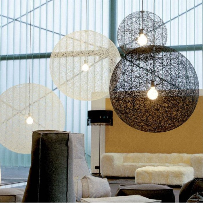 RandomGlow - Unik Slumptäckande Design Pendellampa För Moderna Interiörer Carvallo