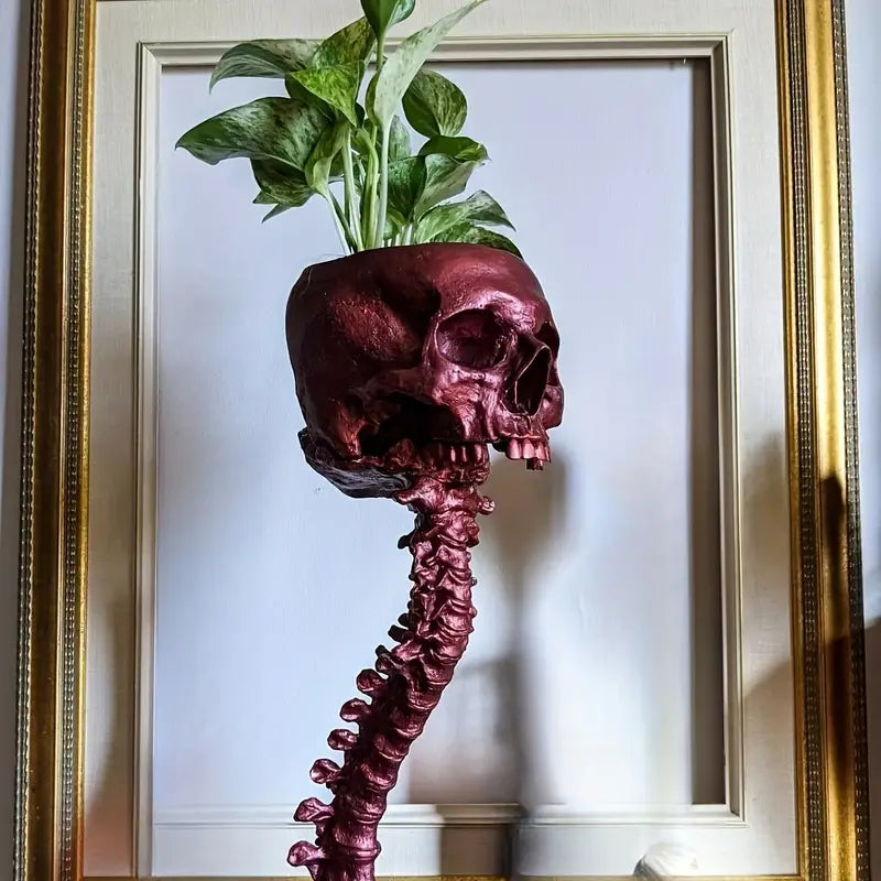 Skeletal - Planteringskärl med skalle och ryggrad MILA Sverige