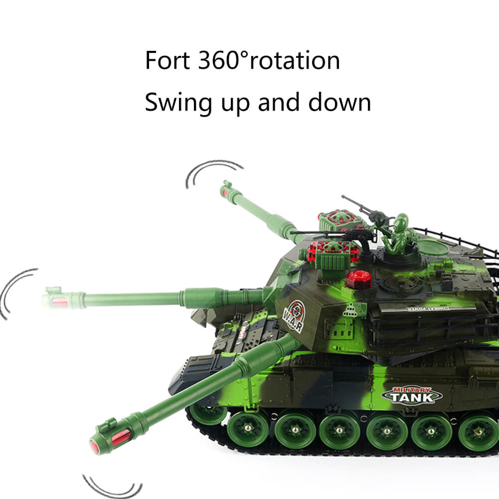 Fjärrstyrd tankleksak med ljus och ljud Carvallo