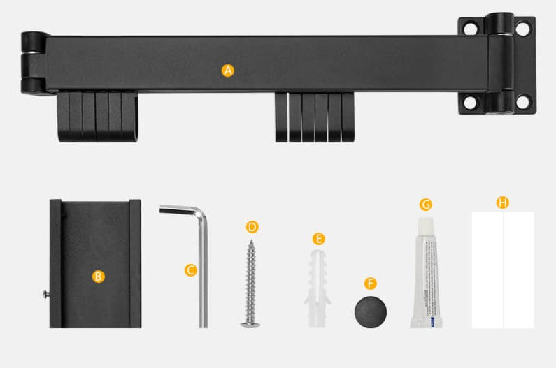 Utdragbart torkställ för kläder-Accessories-Bellasverige-Hemnix