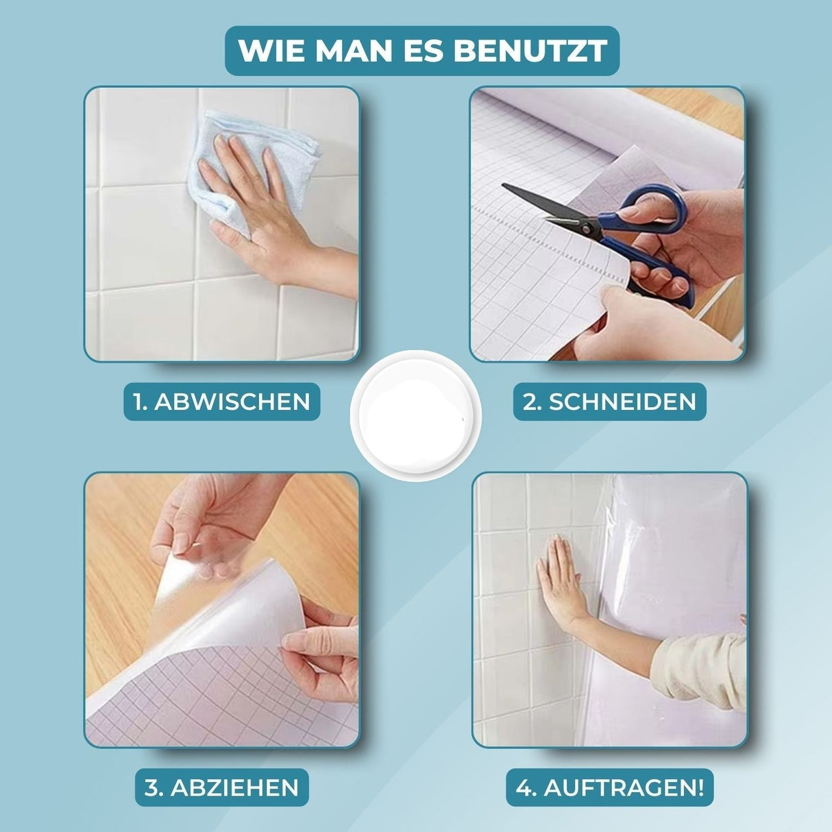 Carvallo - Klistermärke för skydd mot smuts Carvallo