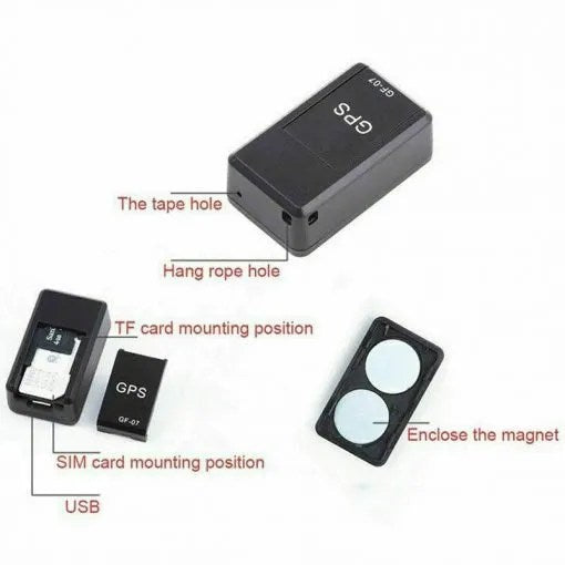 Luxora Mini GPS Tracker Magnetisk Realtids Bil Lastbil Fordons Locator Carvallo