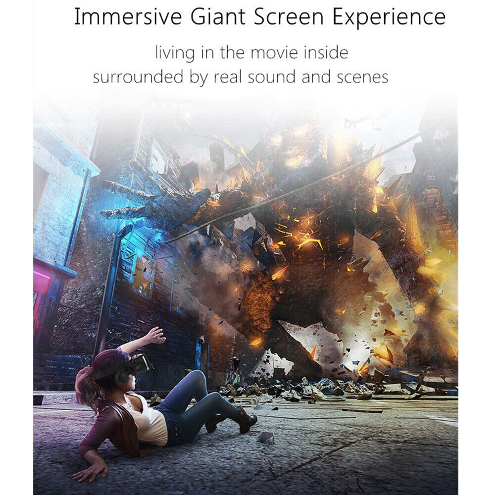 Smartphone 360° VR-headsetglasögon med Bluetooth-fjärrkontroll Carvallo