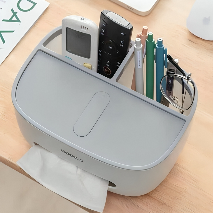 Carvallo - Stilren Organiseringslåda Och Telefonstativ För Ett Stressfritt Hem Carvallo