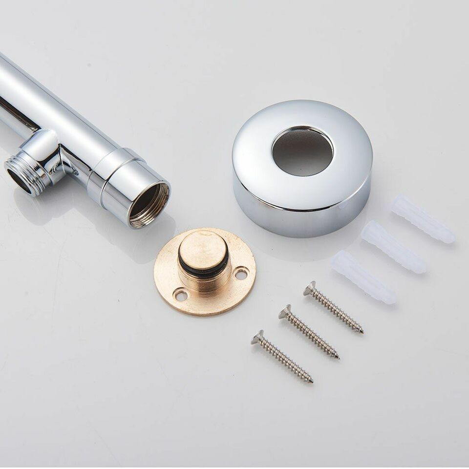 RainCraft – Ultra smal väggmonterad dusch med lyxigt nederbördsflöde Carvallo