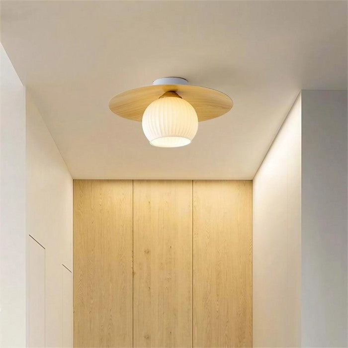 Carvallo - Elegant Globe Pendel Lampa För Naturlig och Konstnärlig Atmosfär Carvallo