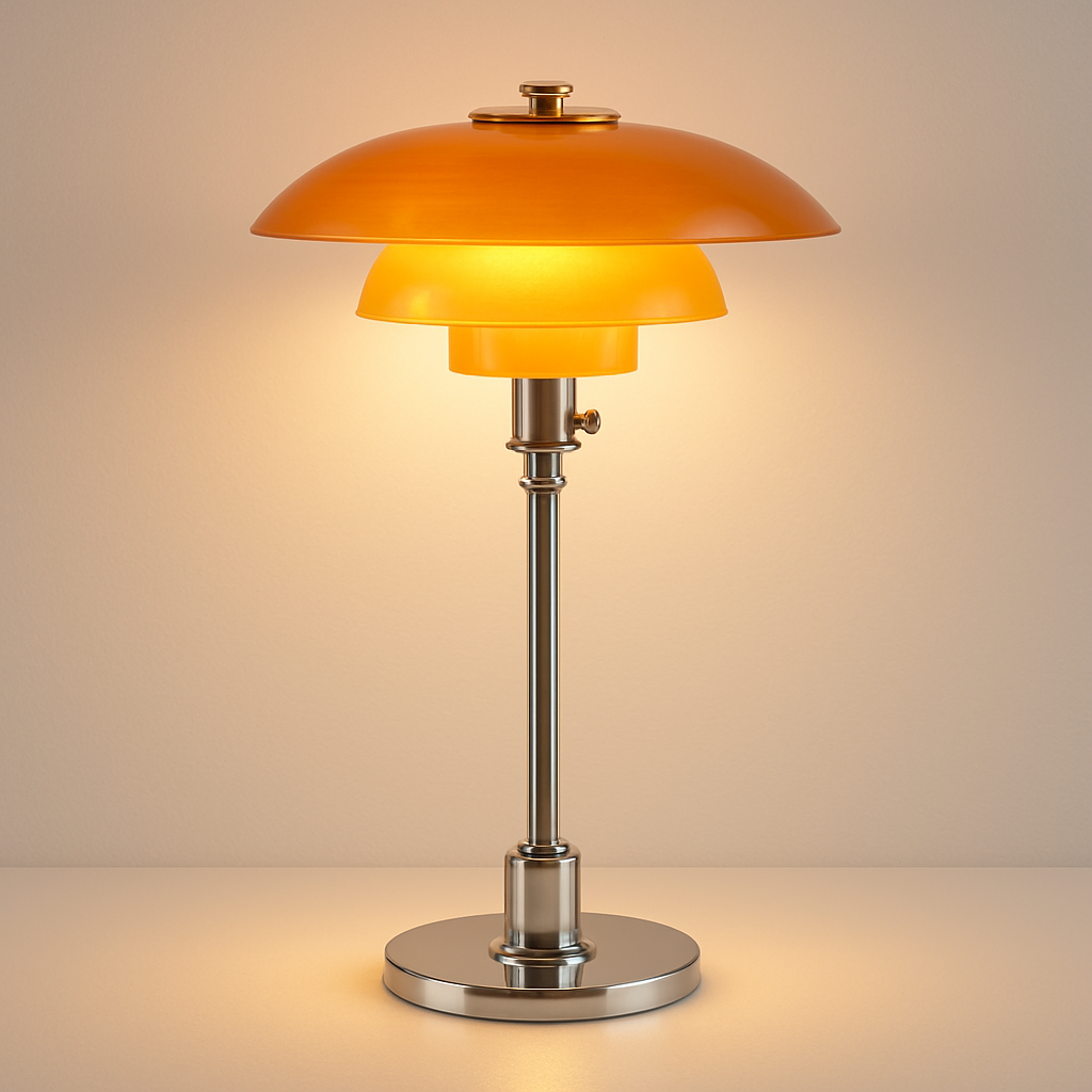 Bordslampa Glas LED Modern Mässingsljus Carvallo