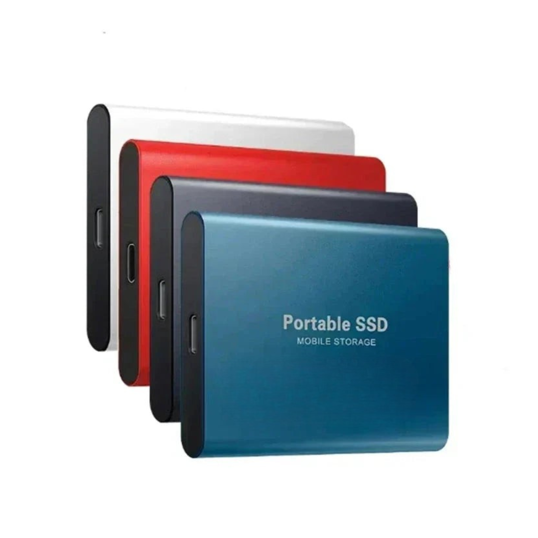 Carvallo Ultra Extern SSD | USB 3.1 Typ-C | Upp till 1000 MB/s | 500 GB / 1 TB / 2 TB | Kompakt & Stöttålig Carvallo