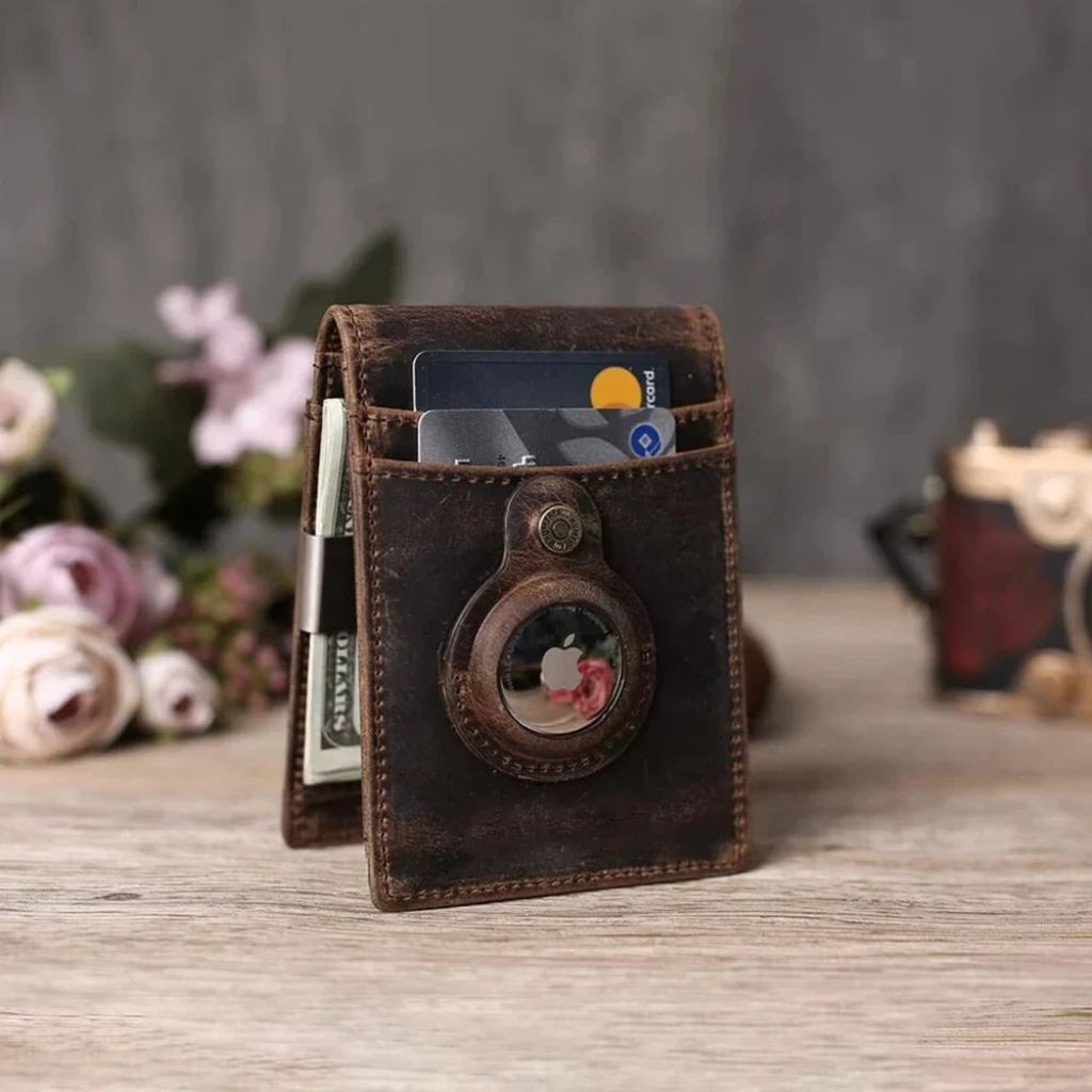 Läderplånbok RFID Slim Kortfodral Pouch Carvallo