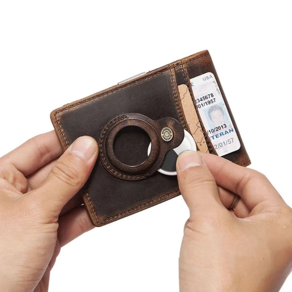 Läderplånbok RFID Slim Kortfodral Pouch Carvallo