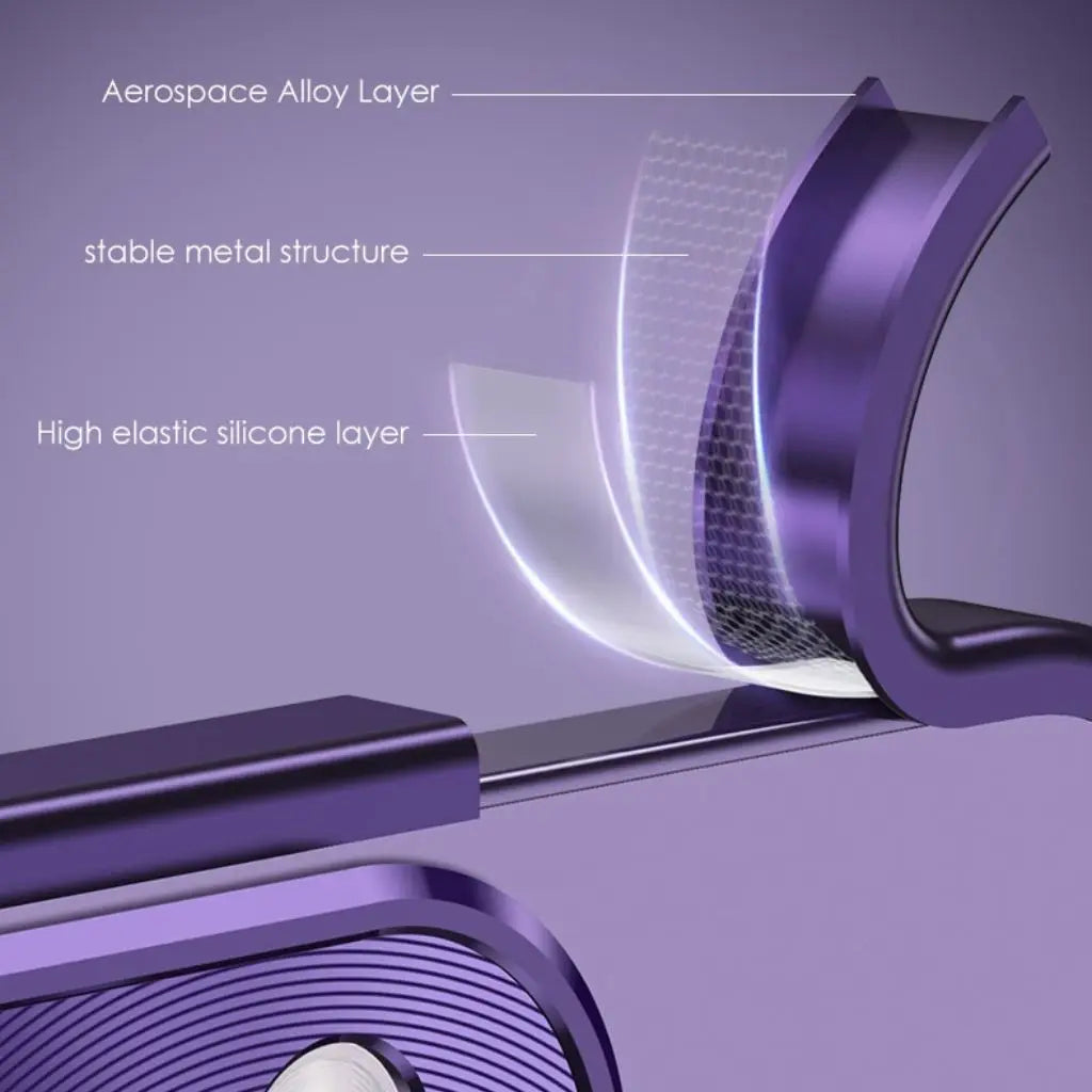 Mobilskal Minimalistisk Slim Skyddande Metallfack Carvallo
