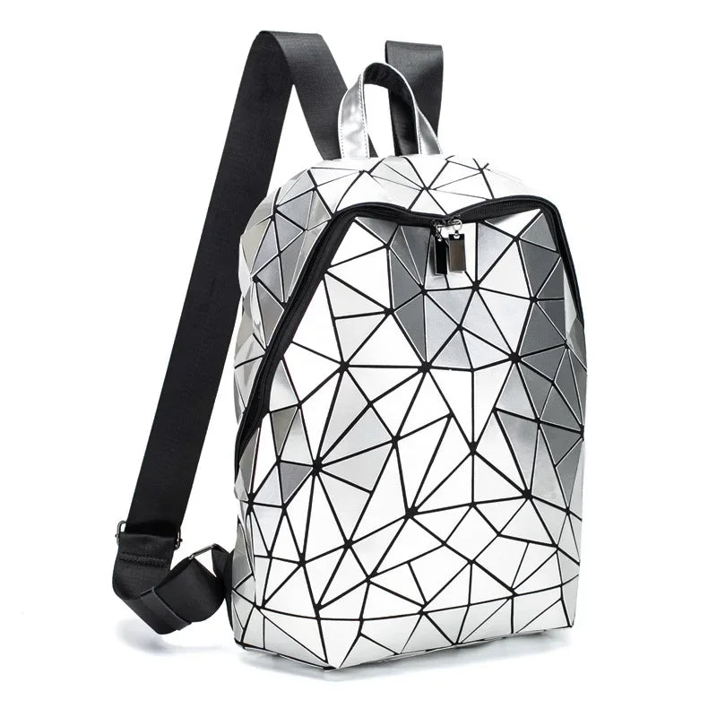 Geometrisk Kvinnor Ryggsäck Luminös Väska Carvallo