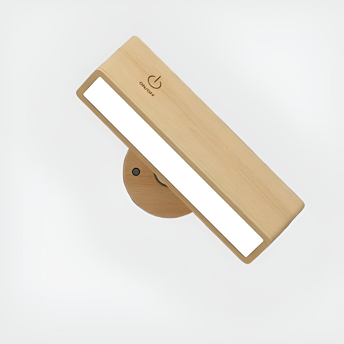 Klein Justerbar Vägglampa – Trä & Magnet | Flexibel och Stilfull Carvallo