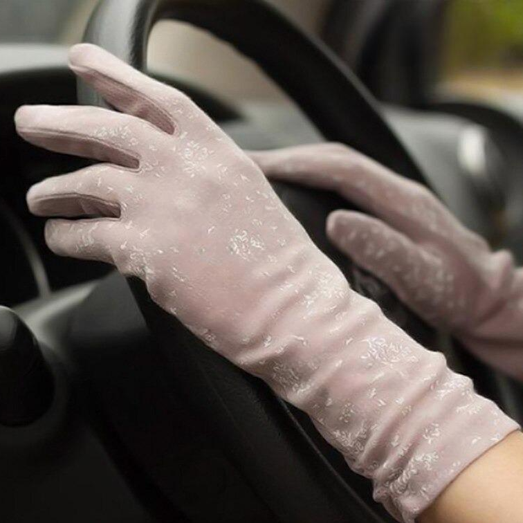 Luxora Stiliga UV-Skyddande Bomullshandskar för Solskydd Carvallo