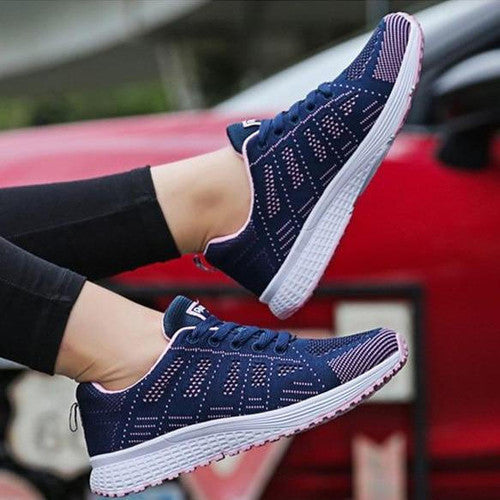 Andningsaktiva fritidssneakers för kvinnor-Hemnix-Hemnix