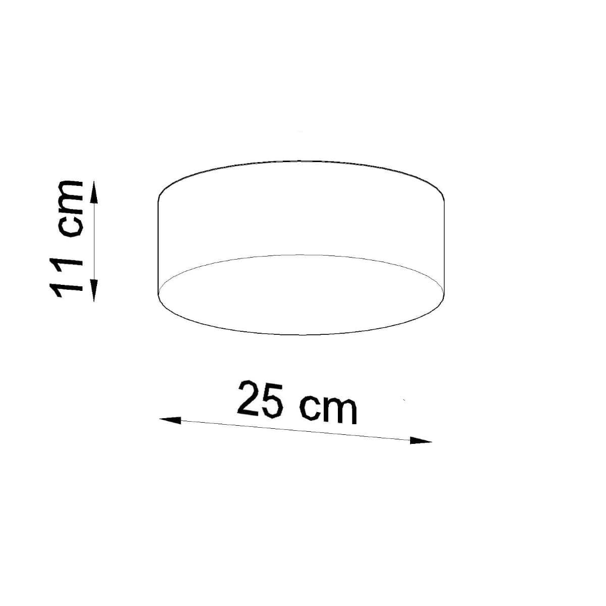 Arena Designer Taklampa - Svart - 1xE27 LED - Modern PVC Armatur Carvallo