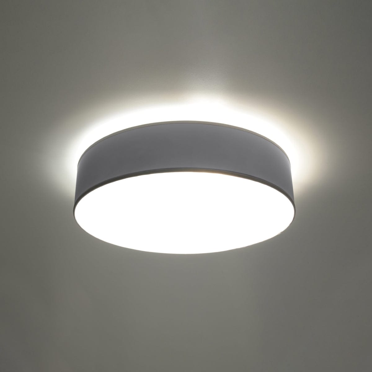 Arena Designer Taklampa - Grå - 3xE27 LED - Modern PVC Armatur Carvallo