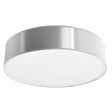 Arena Designer Taklampa - Grå - 3xE27 LED - Modern PVC Armatur Carvallo