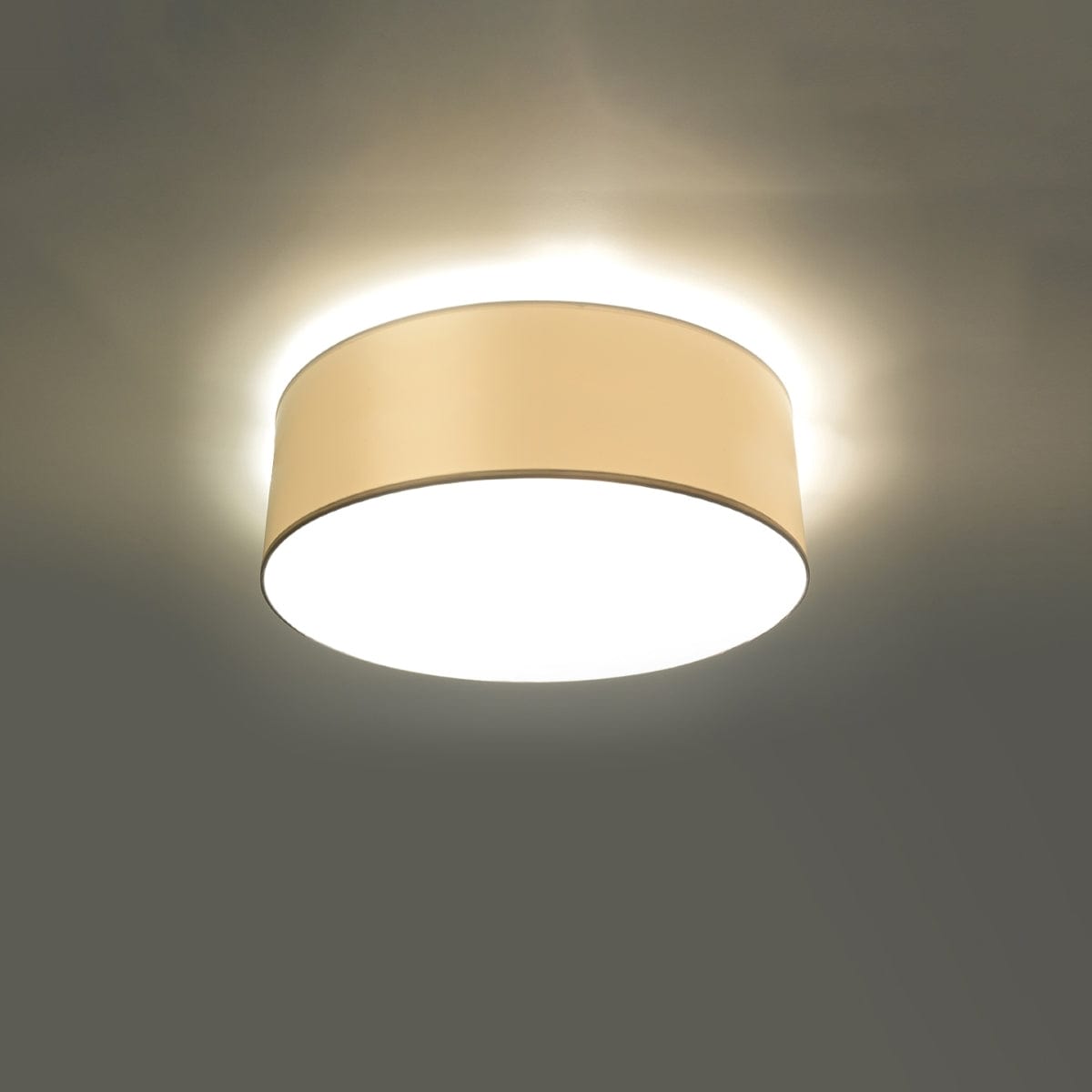 Arena Designer Taklampa - Vit - 1xE27 LED - Modern PVC Armatur Carvallo