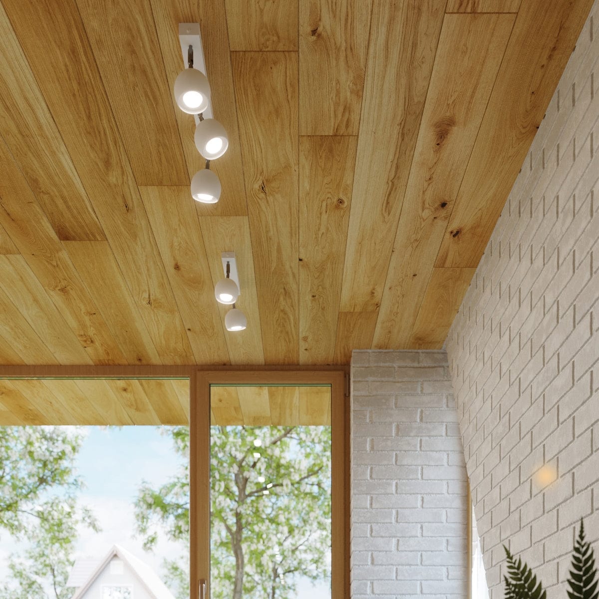 Taklampa Oculare 4 Vit - Modern Spot Taklampa - Justerbar Riktad Belysning Carvallo