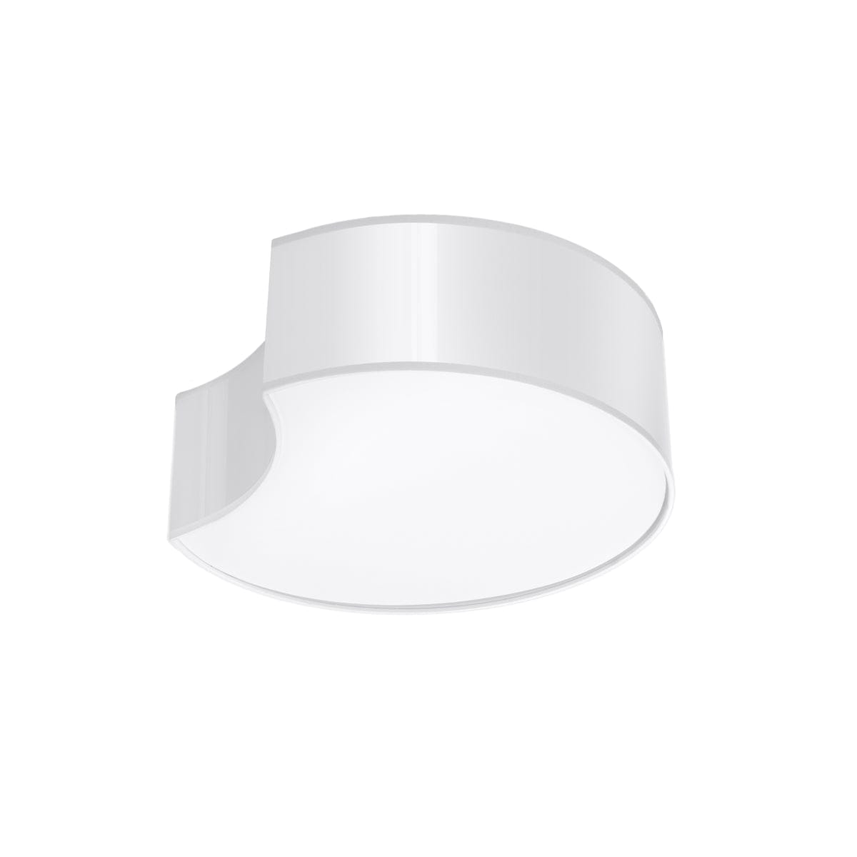 Circle - Taklampa - Vit - Modern LED Taklampa - Minimalistisk Design - Hög CRI Belysning - Energieffektiv - Lätt att Rengöra - 5-års Garanti Carvallo