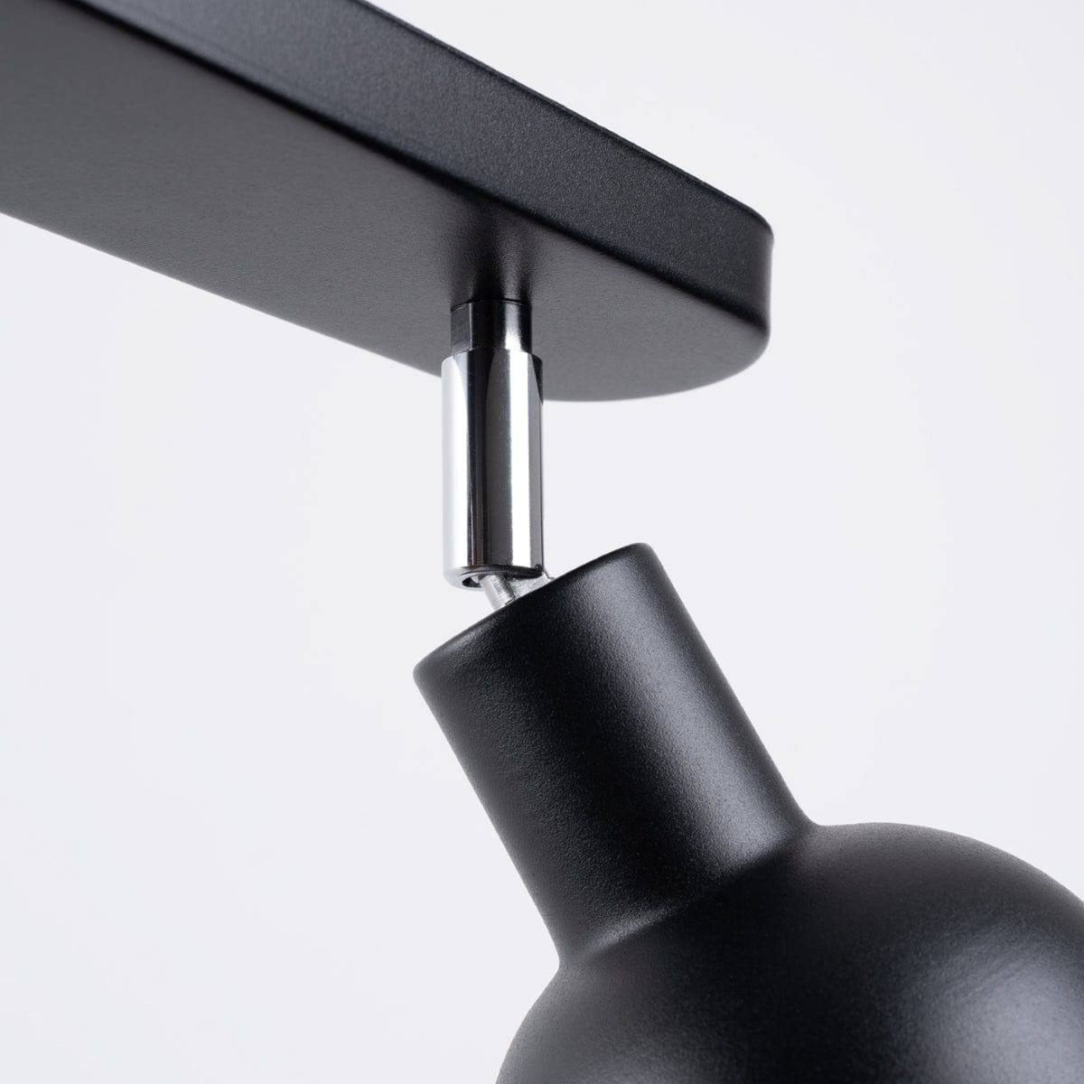 ELBA Taklampa - 2-Ljus Svart - Minimalistisk Justerbar Design - LED Kompatibel - Energivänlig - Idealisk för Kontor och Heminredning Carvallo