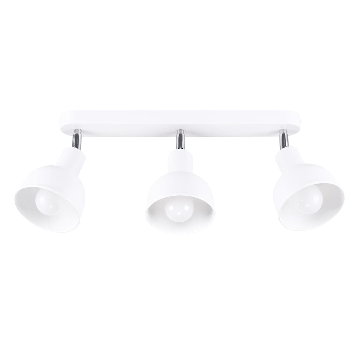 ELBA Taklampa - 3-Ljus Vit - Minimalistisk Justerbar Design - LED Kompatibel - Energisnål - Idealisk för Moderna Interiörer Carvallo