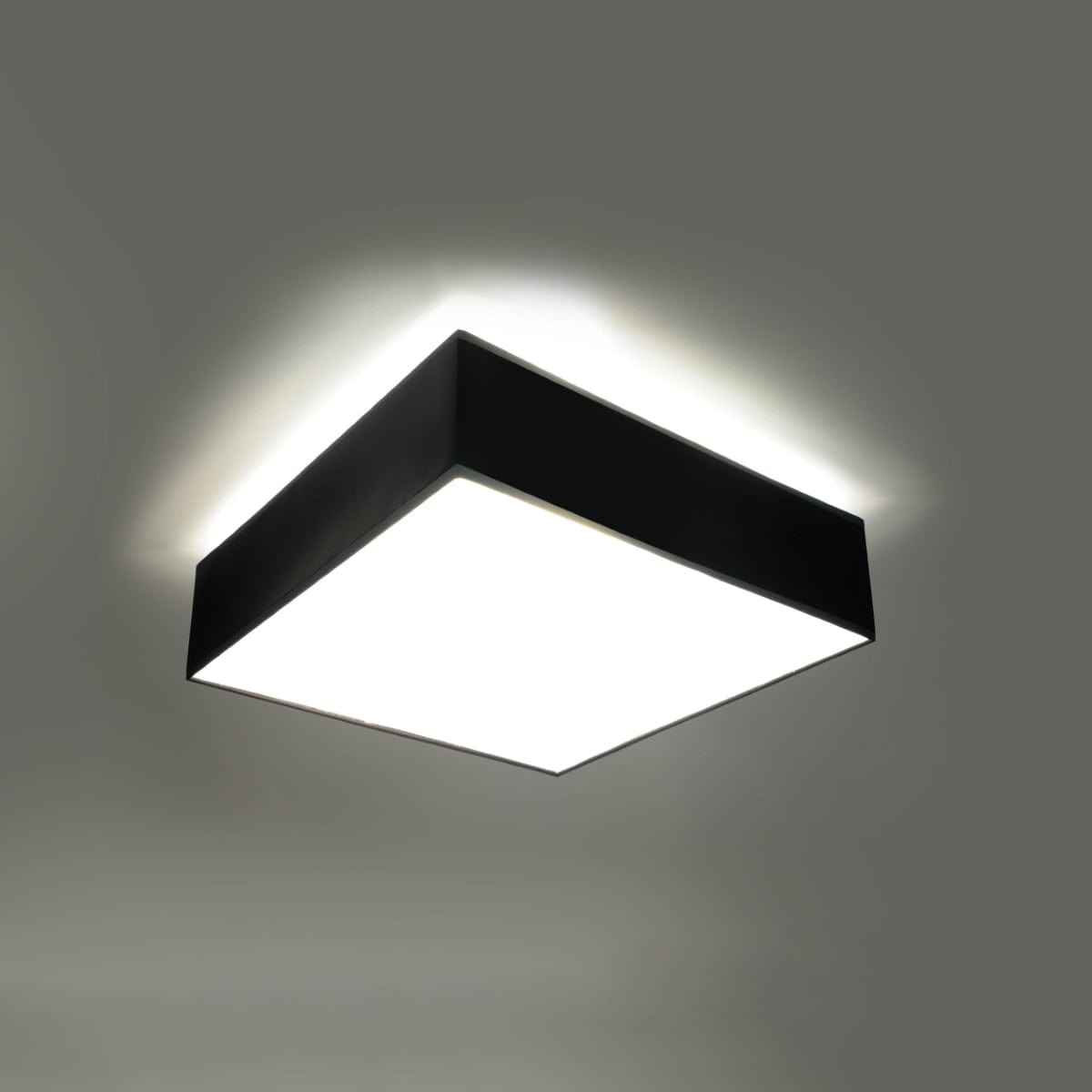 Horus Taklampa - Svart - 2xE27 LED - Modern PVC Armatur Carvallo