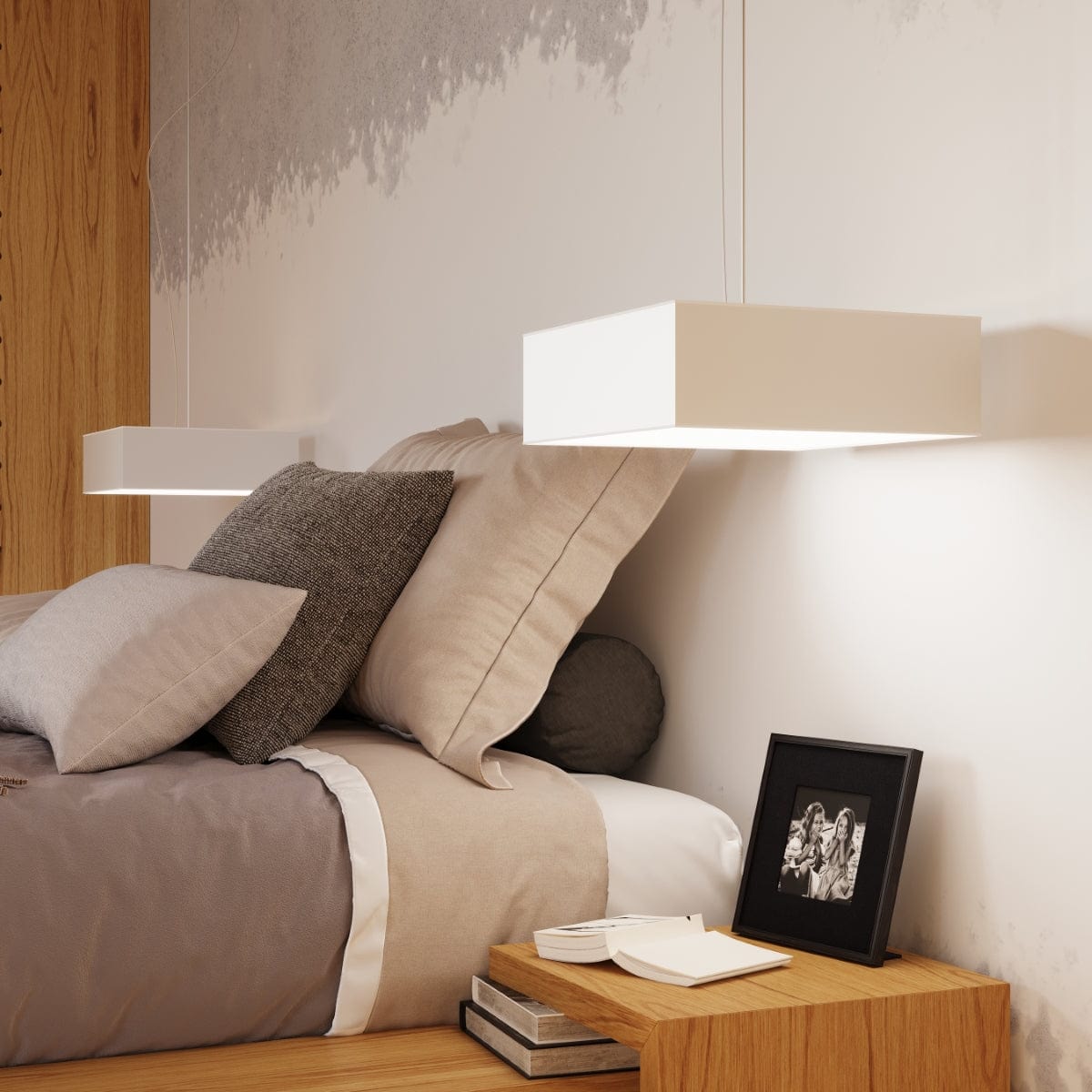 Horus Modern Taklampa - Vit PVC - 1x E27 LED Kompatibel Carvallo