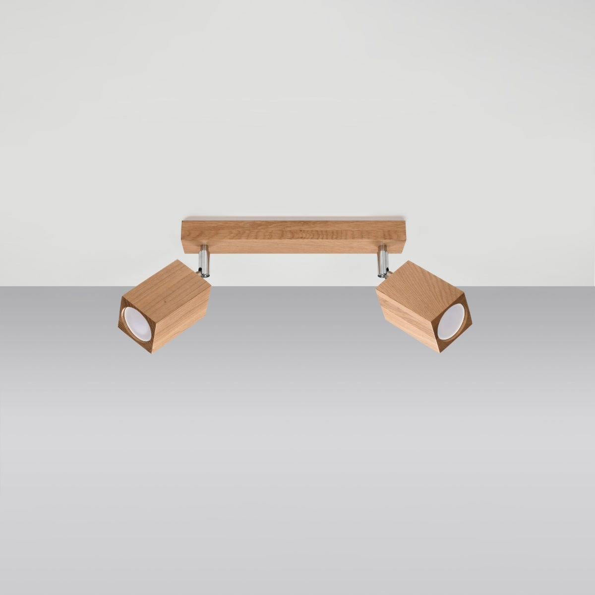 KEKE 2 Eklampa - Minimalistisk Trädesign - Loftstil Belysning - Hållbara och Justerbara Lampa Alternativ Carvallo