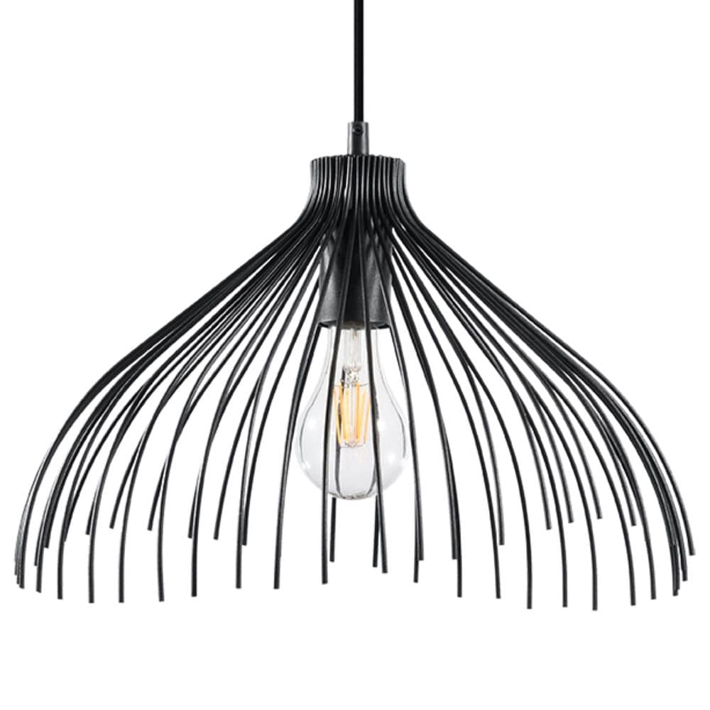 Hängande lampa stål Umb industriell design E27 Carvallo