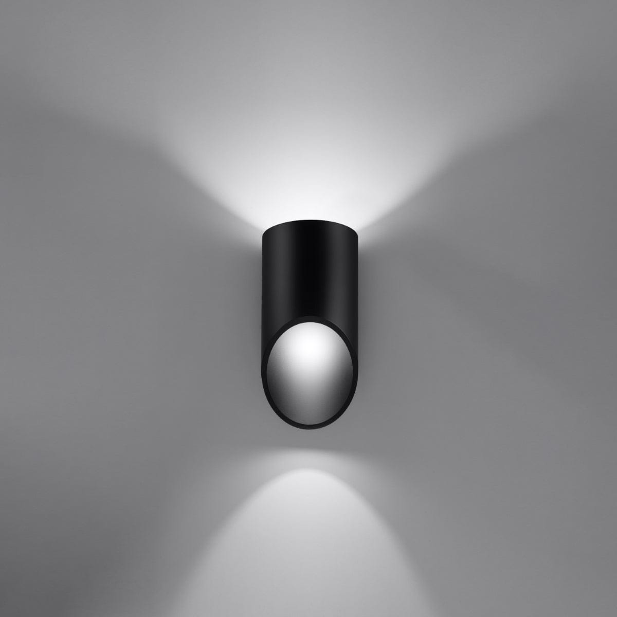 Penne Svart Aluminium Vägglampa - Minimalistisk G9 LED Lampa - 10x12x20 cm Carvallo