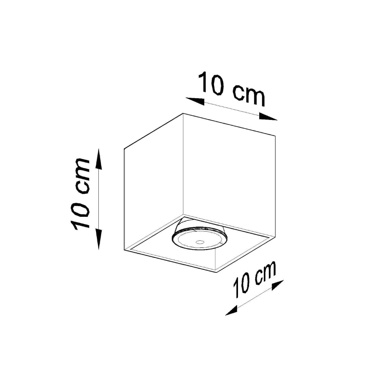 Quad Vit Aluminium Taklampa - Modern - Justerbar LED belysning - Stilren design Carvallo