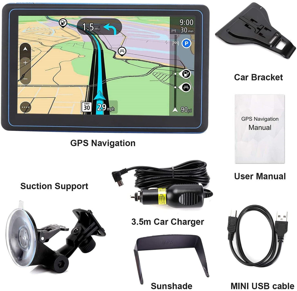 GPS-navigationssystem Carvallo