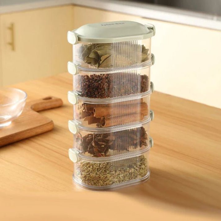 Carvallo | SpiceTower - Stapelbar Multi-Layer Kryddbox Carvallo