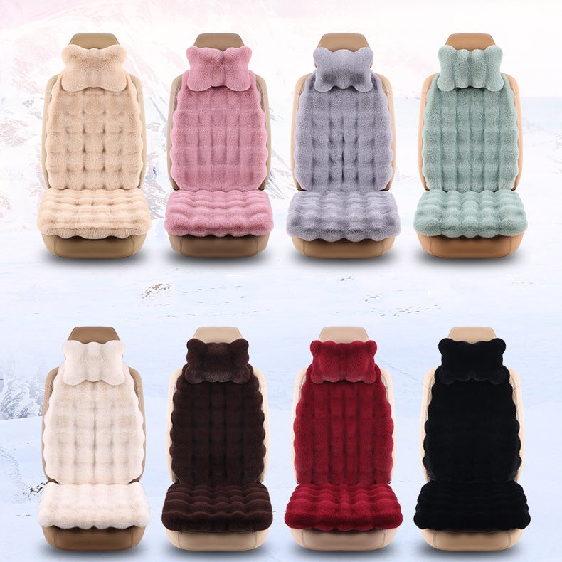 Carvallo - Lyxig Förstärkt Pläden Bilsäteskudde Set Carvallo