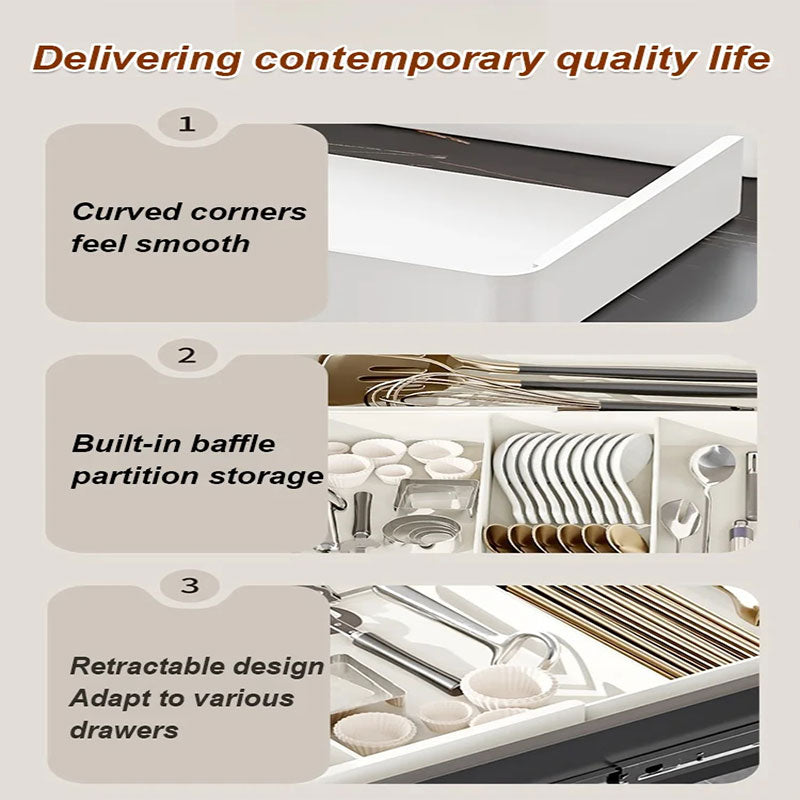 Carvallo - Expanderbar köksorganisatör avskiljare Carvallo