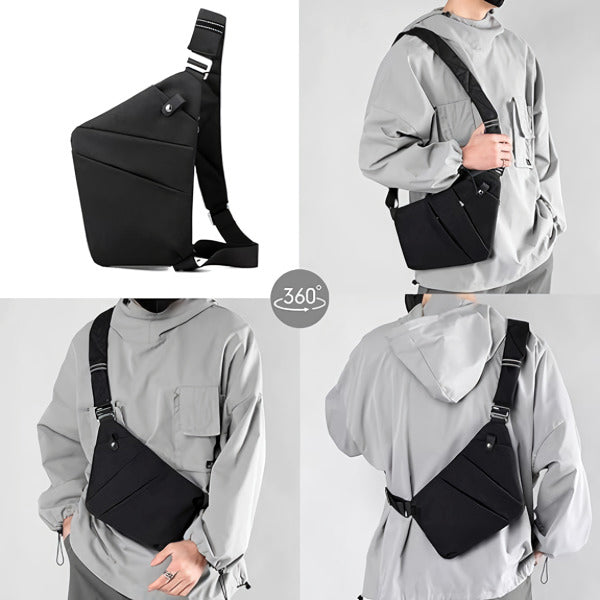 Crossbody-väska med stöldskyddande rese-design Carvallo