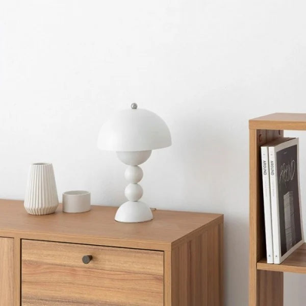 Bordslampa med modern akryldesign Carvallo