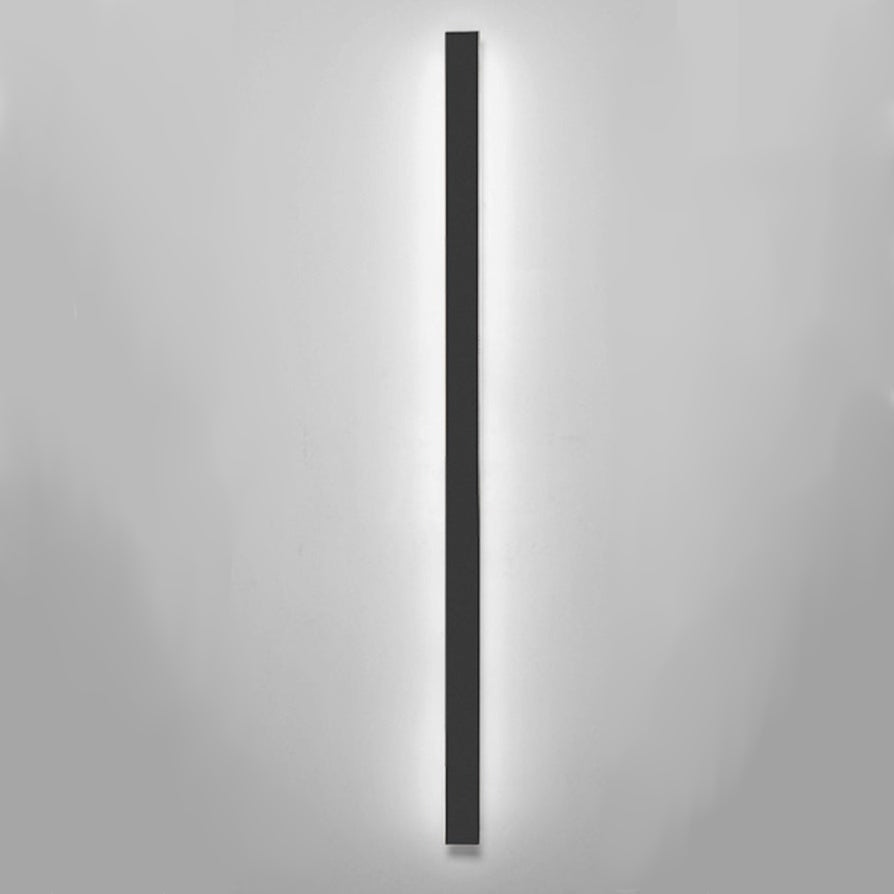 Utomhus Vägglampa Svart Aluminium LED Armatur Carvallo