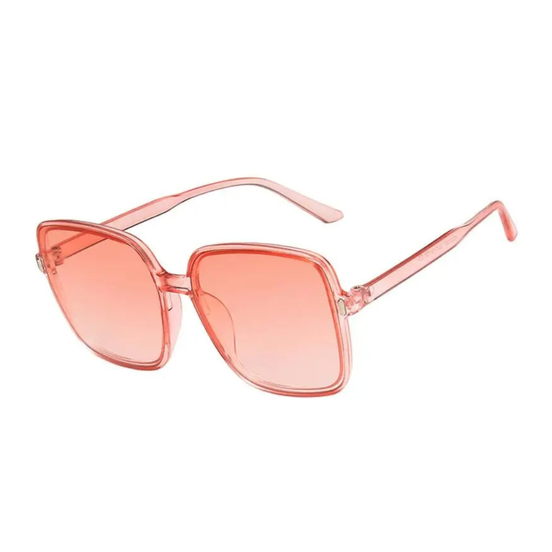 Överdimensionerade Fyrkantiga Solglasögon-Sunglasses-Bellasverige-Rosa-Hemnix