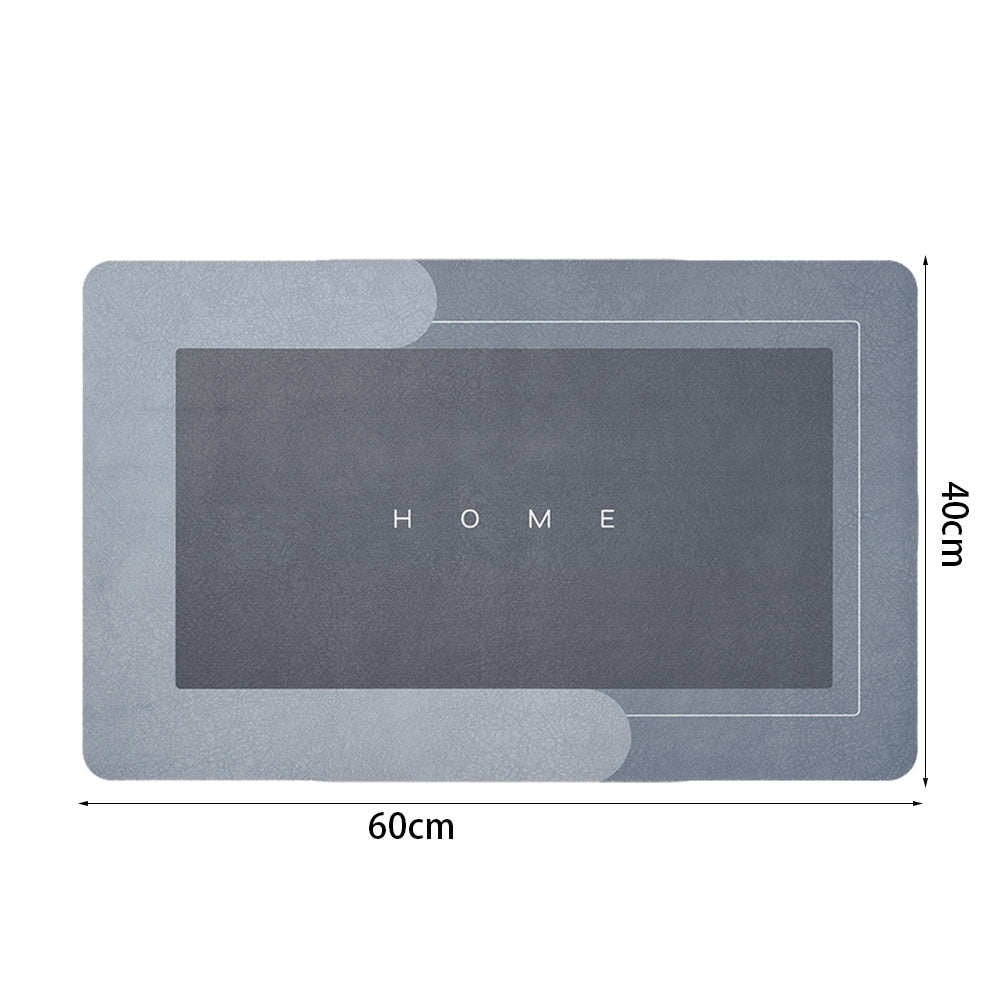 Royallure Ultra-Absorberande Snabbtorkande Badrumsmatta – Halkfri & Snabbtorkande för Hem & Spa Carvallo