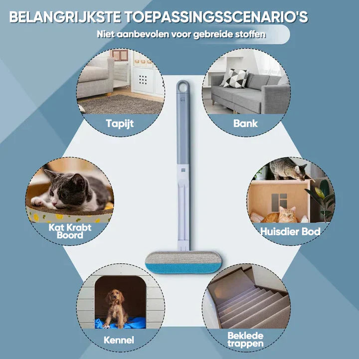 Carvallo - Multifunktionell Rengöringsborste för Möbler och Mattor Carvallo