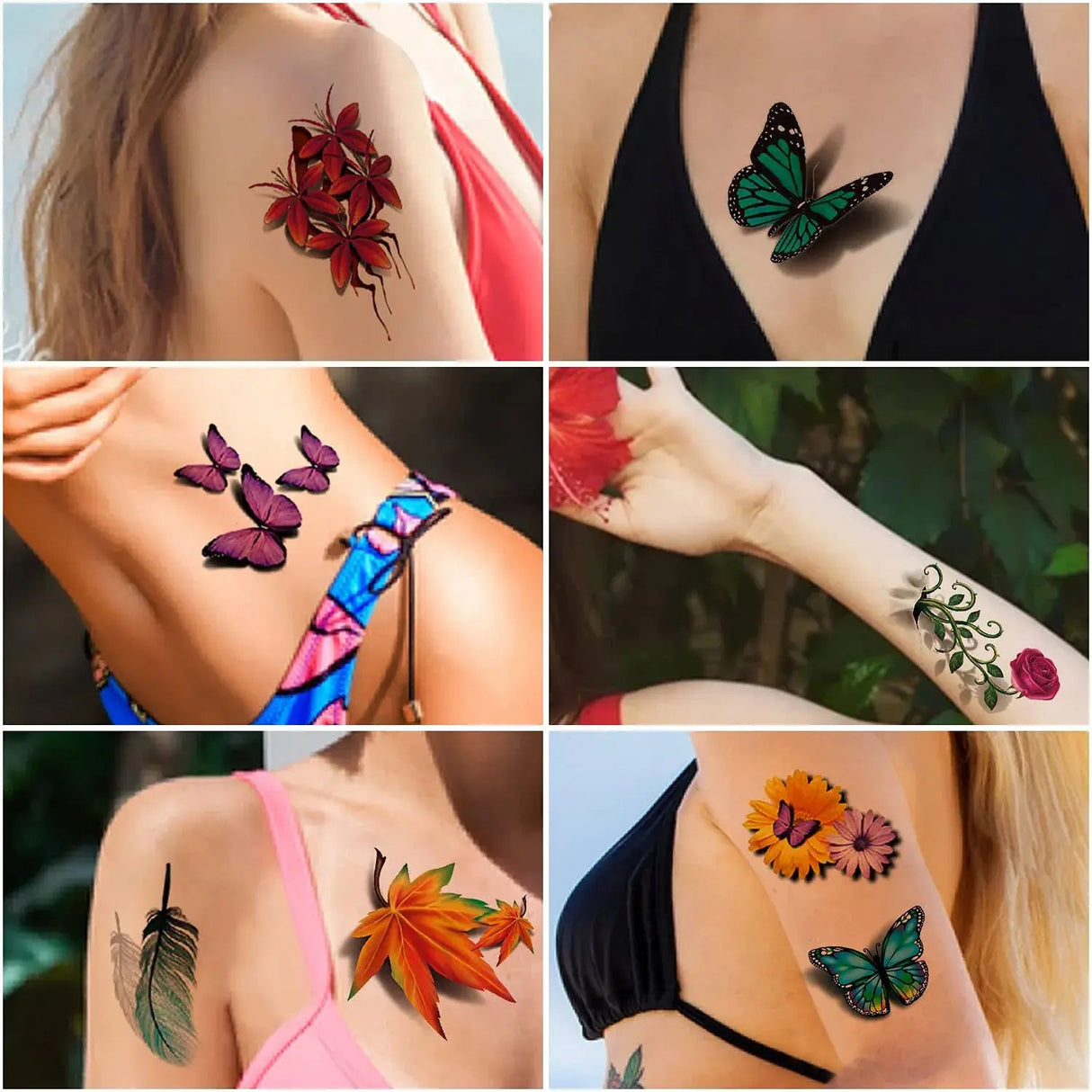 3D Tatuering Klistermärken Bellasverige