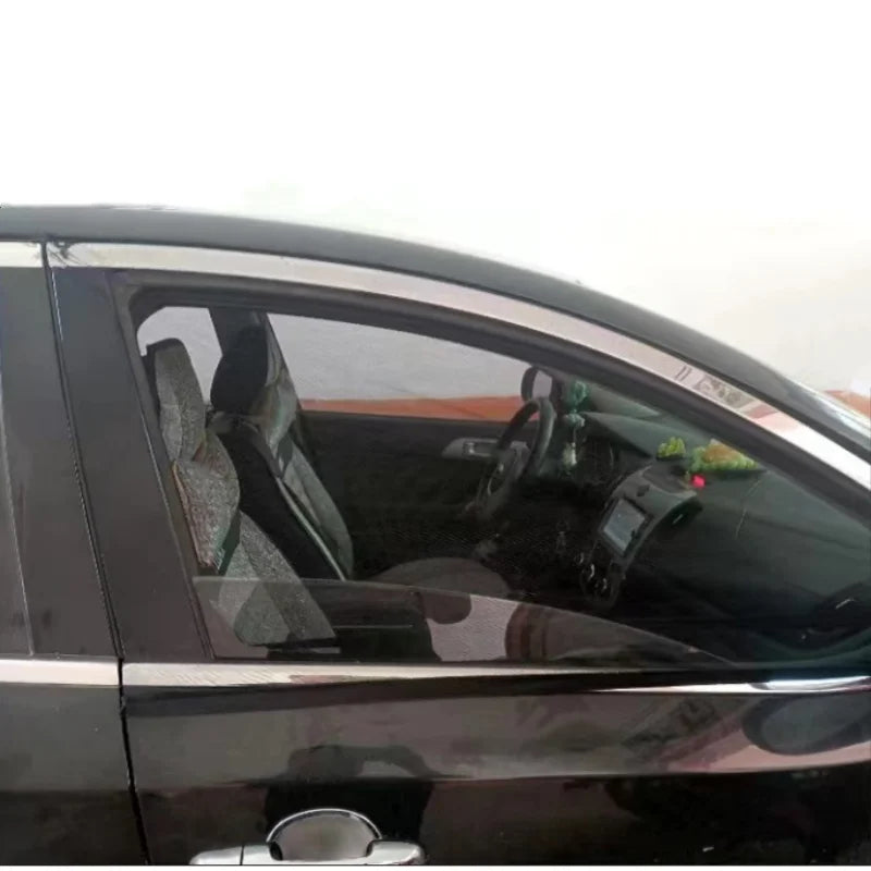 Carvallo 2-pack bilmyggnät & solskydd | UV- & insektskydd för sidofönster | Fällbart & andningsbart Carvallo